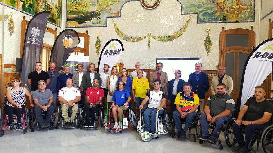 València celebrará el primer torneo de fútbol en silla de la historia