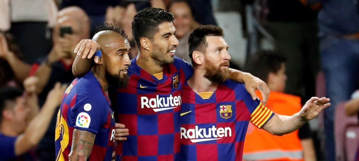 Vidal y Suárez, dos de los señalados por Koeman.