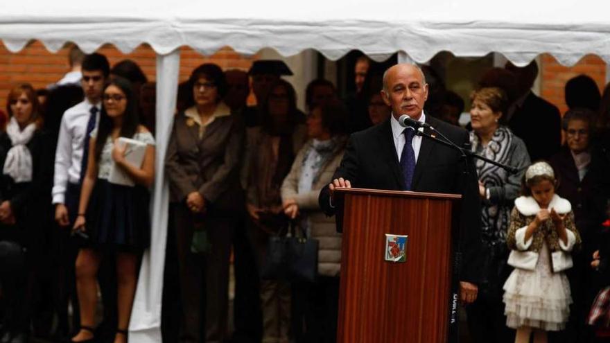 Discurso del subdelegado del Gobierno, Jerónimo García Bermejo.