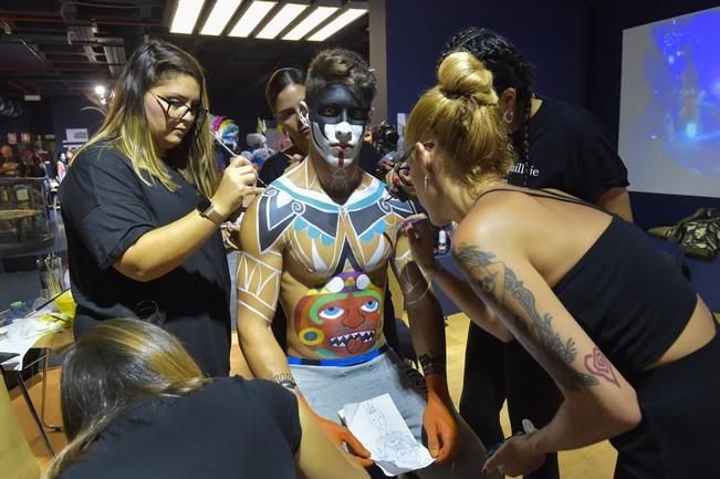 Exhibición de 15 artistas de Body Painting