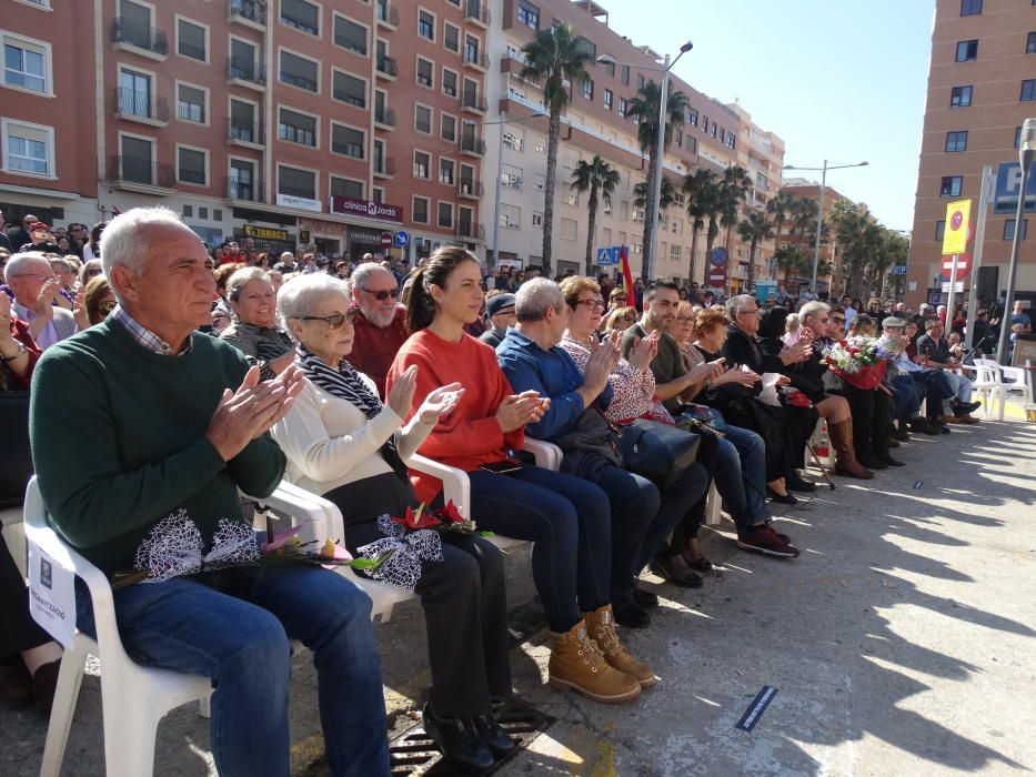 Homenaje a las víctimas del bombardeo franquista en Xàtiva