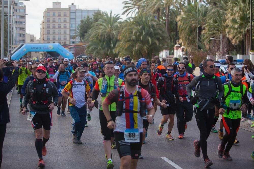 José Antonio Rejano, de Benidorm, fue el primero en completar los 104 kilómetros por el término de Elche