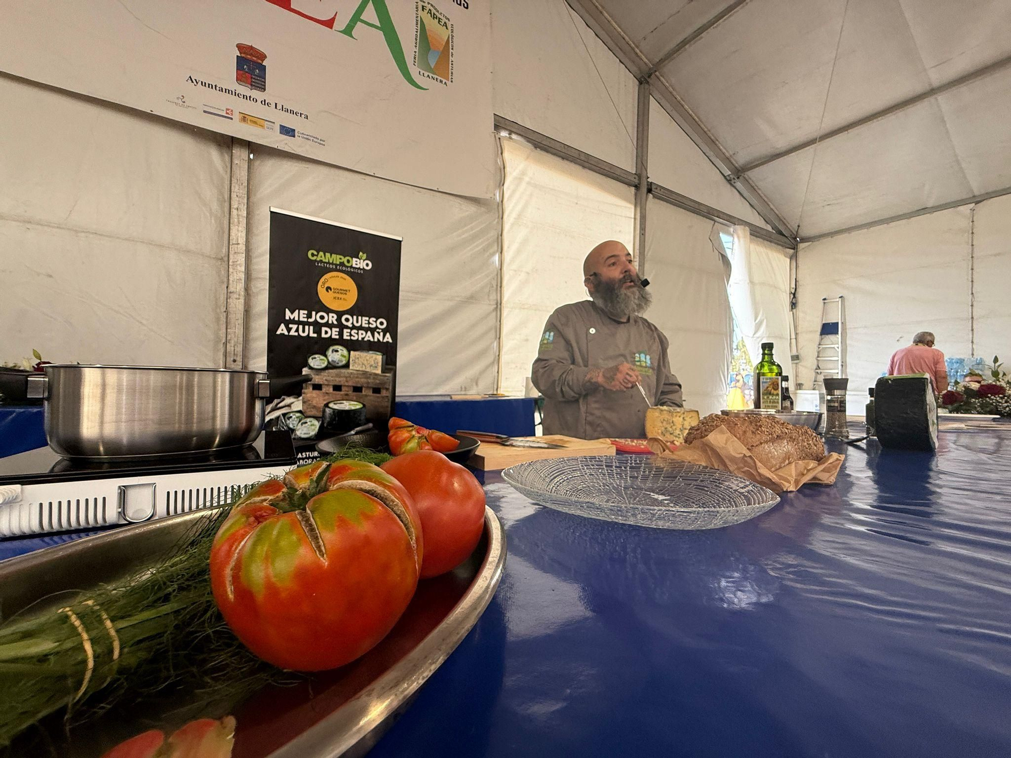 Así fue el showcooking de David Montes en FAPEA