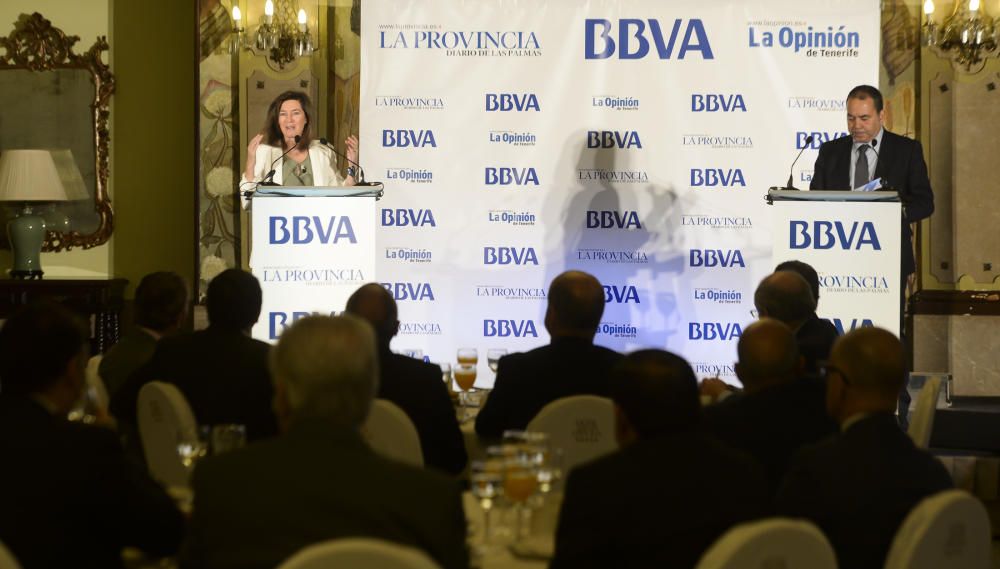 La directora del BBVA España en el Foro EPI