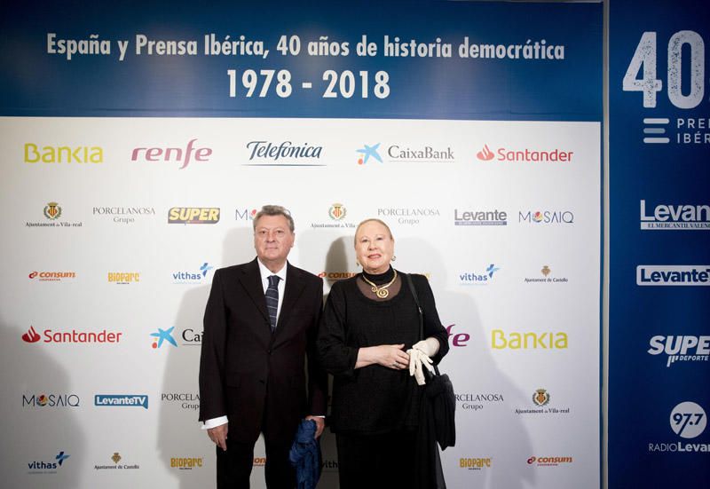 Photocall de la gala del 40 aniversario de Prensa Ibérica en Levante-EMV