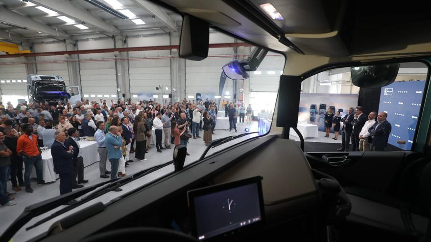 La apertura de Volvo impulsa el polígono de Bobes: &quot;Es un orgullo que la familia Pérez Rumbao apueste por Siero para crecer&quot;