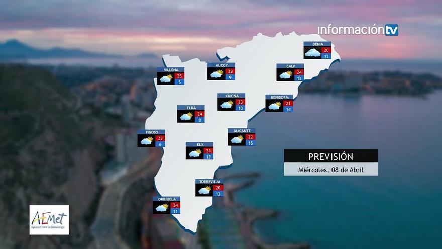 El tiempo en Alicante: la AEMET avisa de la llegada de niebla y polvo en suspensión