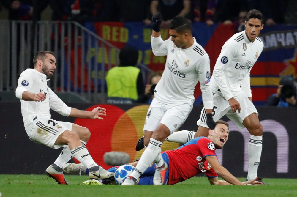 El Madrid cau davant el CSKA