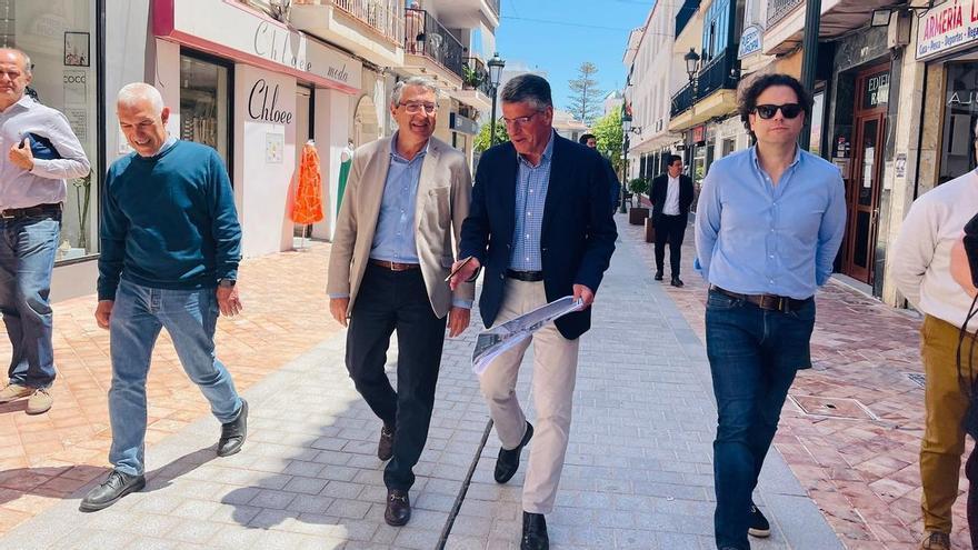 Nerja peatonaliza la calle Diputación Provincial