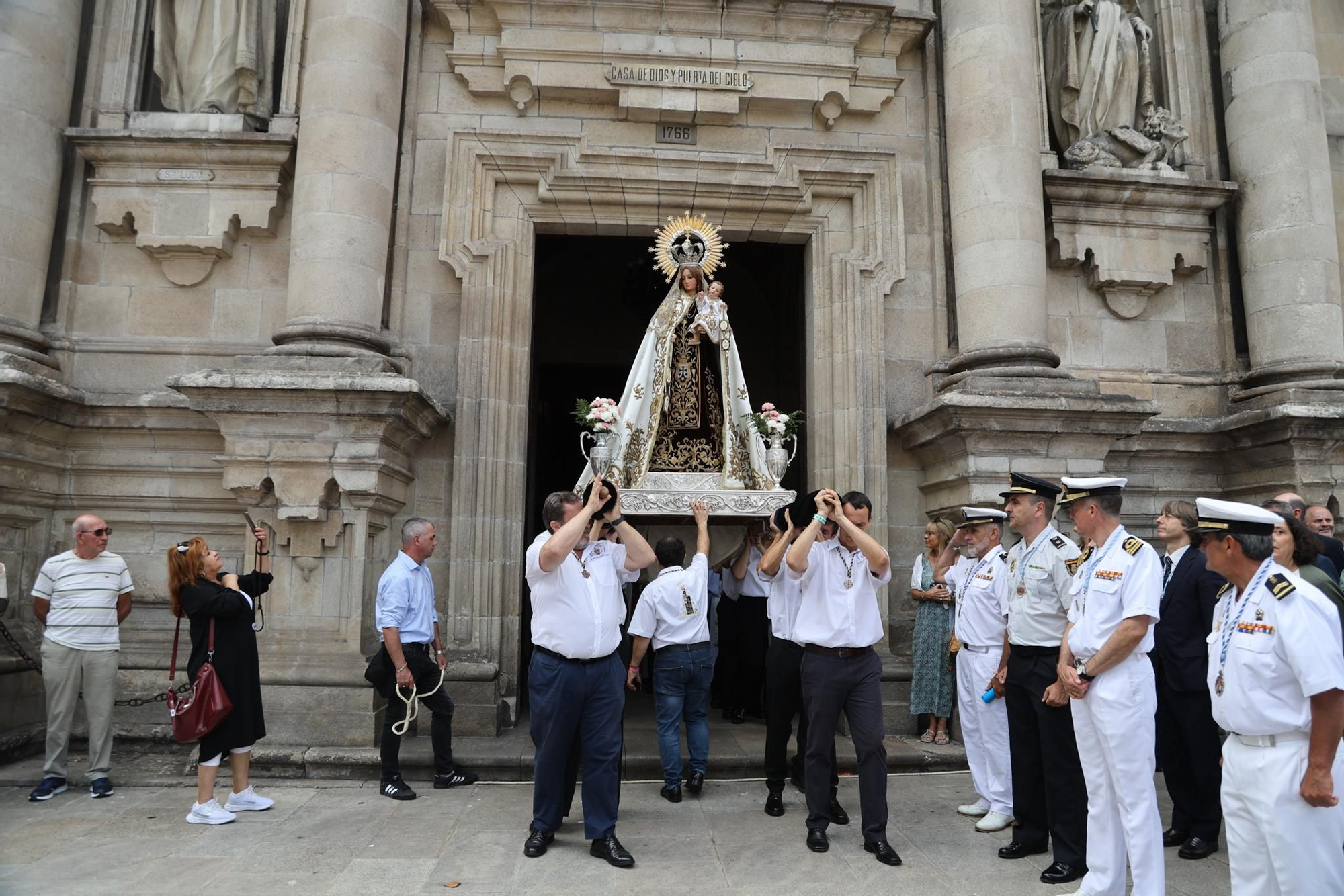 Procesión de la Virgen del Carmen en A Coruña