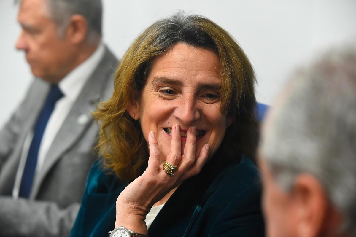 La vicepresidenta tercera del Gobierno y ministra para la Transición Ecológica y el Reto Demográfico, Teresa Ribera