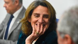 La vicepresidenta tercera del Gobierno y ministra para la Transición Ecológica y el Reto Demográfico, Teresa Ribera