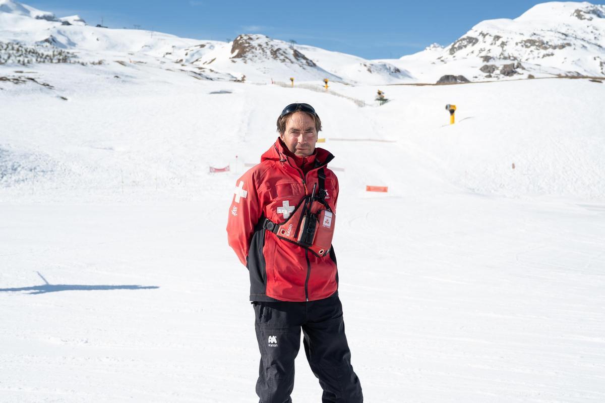 Iñaki González, jefe de pistas de Aramón en Formigal y Panticosa.