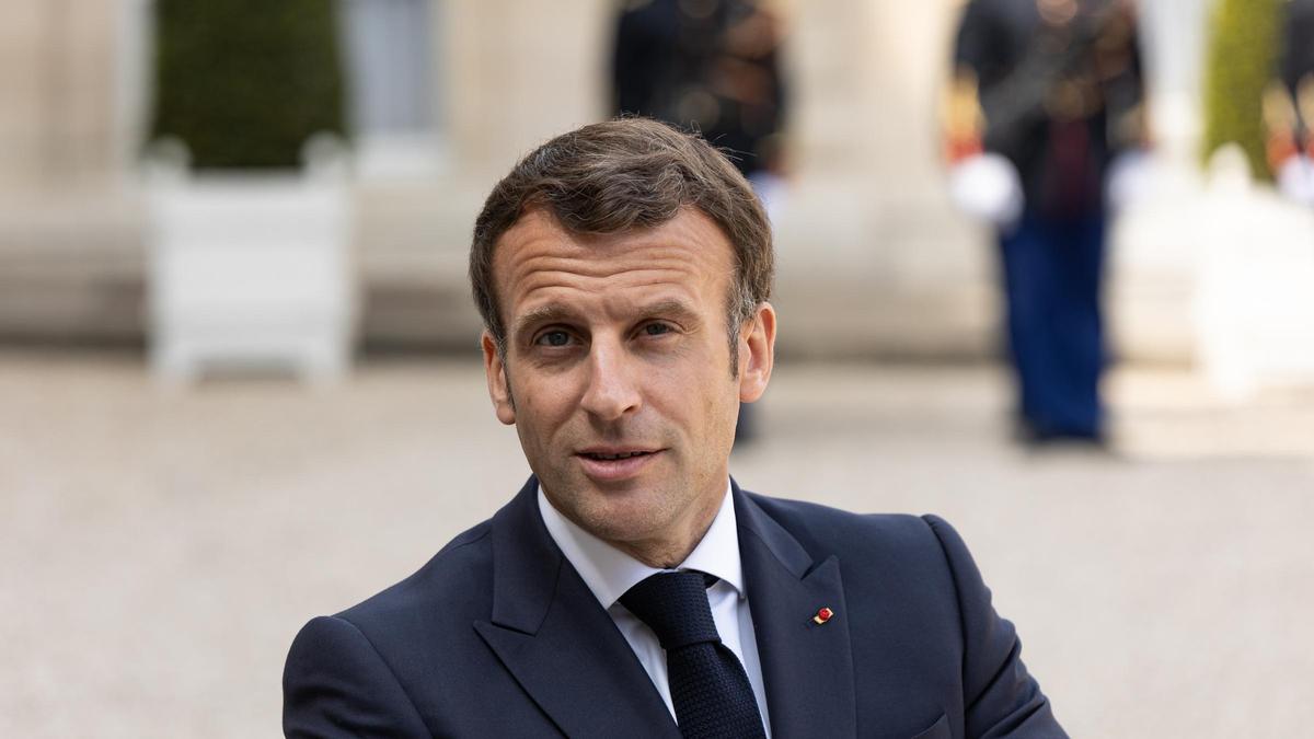 Emmanuel Macron, presidente de Francia