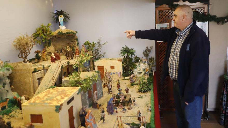 Vecinos del Sector Sur de Córdoba construyen un belén único y hecho con el corazón