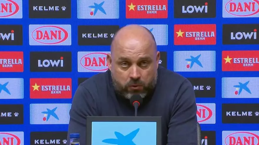 Manolo González, sobre las provocaciones del Espanyol-Girona: "Yo no caliento a nadie"