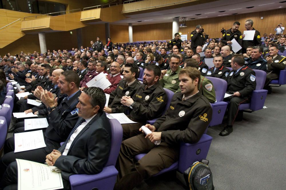 Entrega de condecoraciones en el Palacio de Congresos