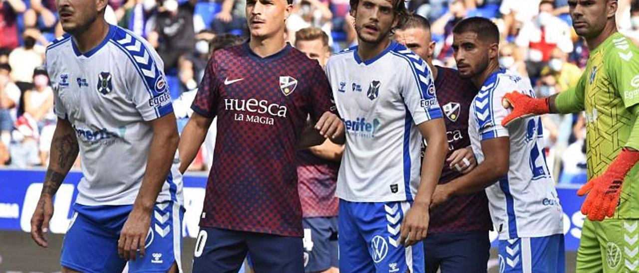 Elady Zorrilla, Jaime Seoane, Alexandre Corredera, Jérémy Mellot y Juan Soriano, durante el partido de ayer.