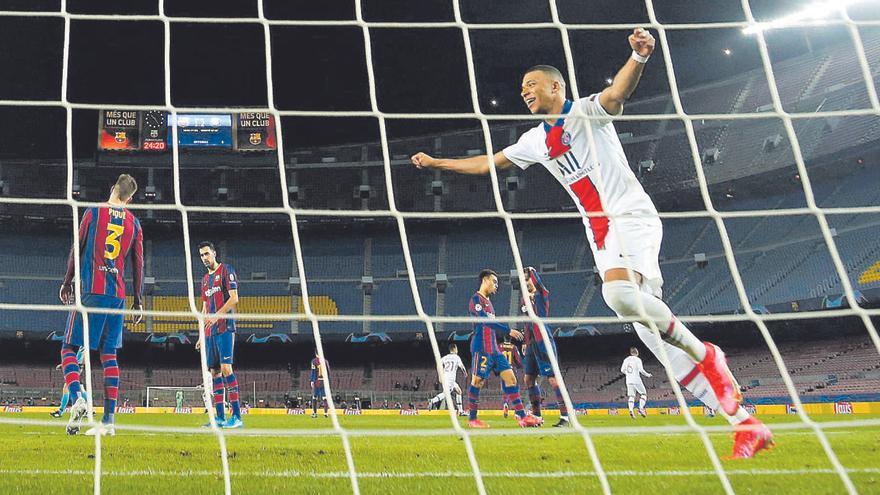 Mbappé i el PSG destrossen el Barça