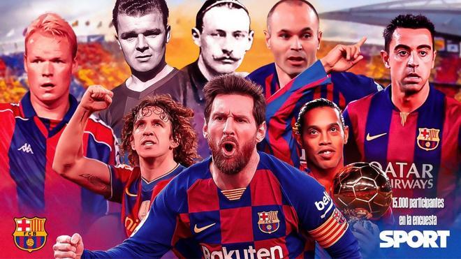 15.000 votos en la encuesta de SPORT sobre las 20 leyendas que merecen una puerta en el Spotify Camp Nou