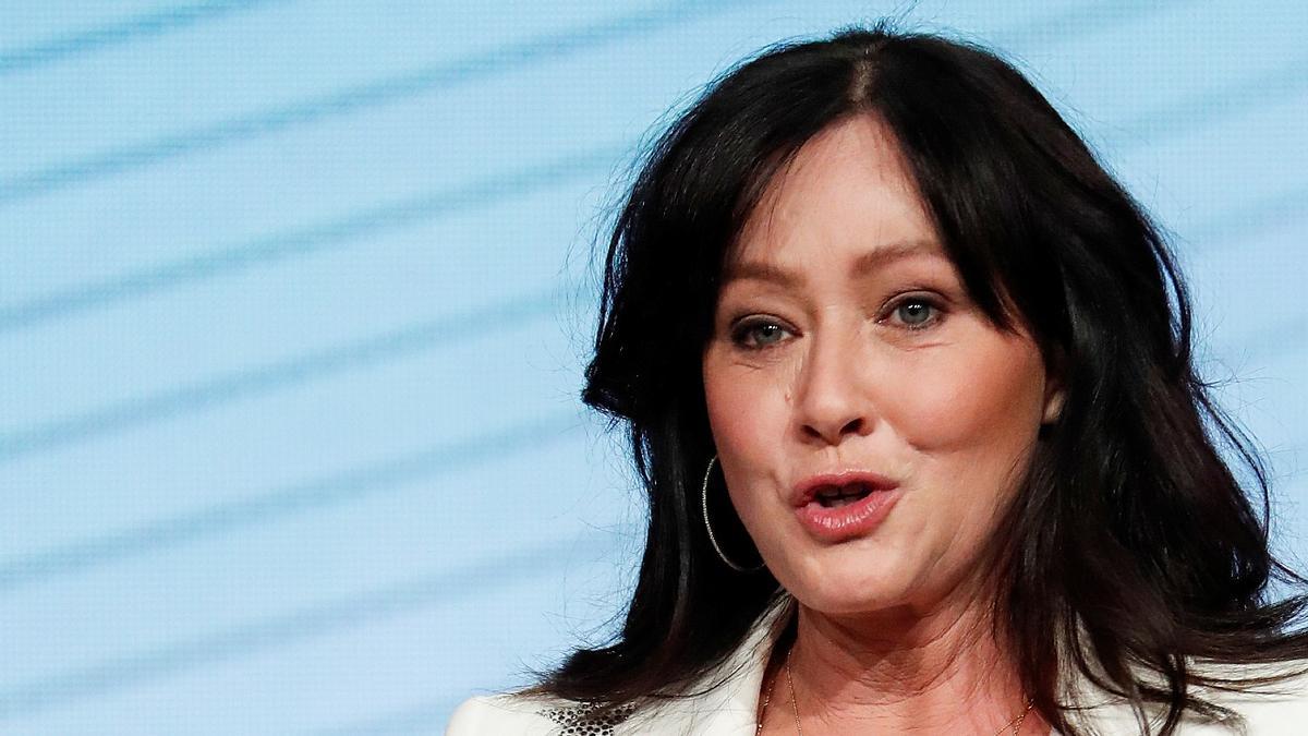 Shannen Doherty en 2019. Shannen Doherty en 2019.