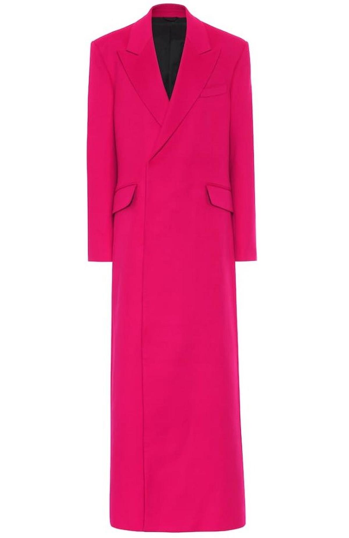 De lana y cashmere en fucsia