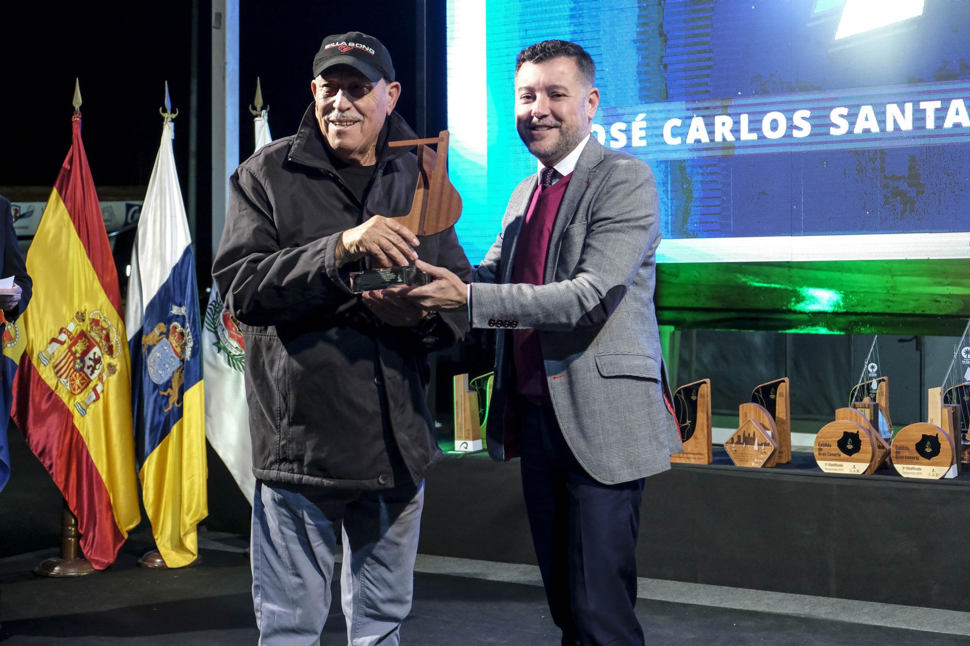 Entrega de trofeos de vela latina de la temporada 2023