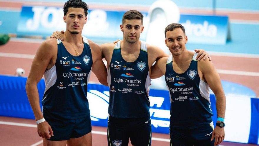Ioné Yanes, récord de Canarias en 200 metros