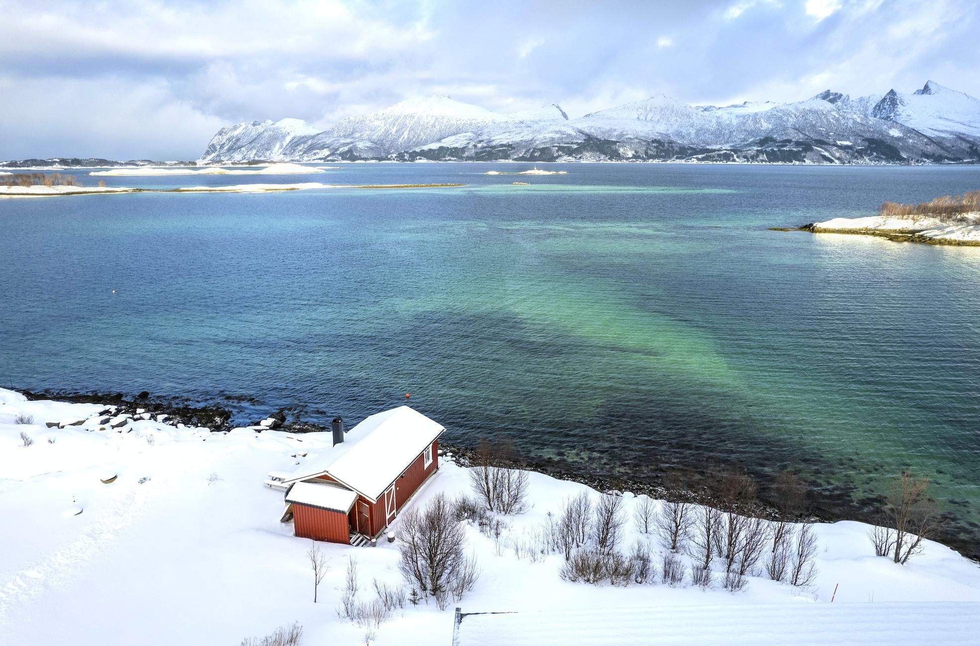 Población de Skaland, uno de los epicentros del skrei