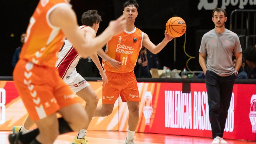 El Valencia Basket sufre una nueva derrota en la Fonteta frente al Fundación Zaragoza