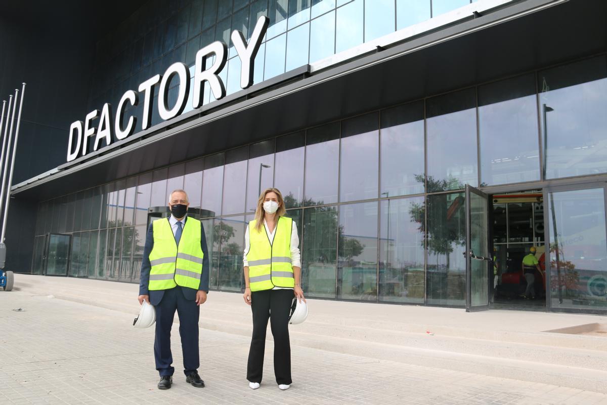 La secretària d’Estat d’Energia visita les instal·lacions de DFactory Barcelona a la Zona Franca