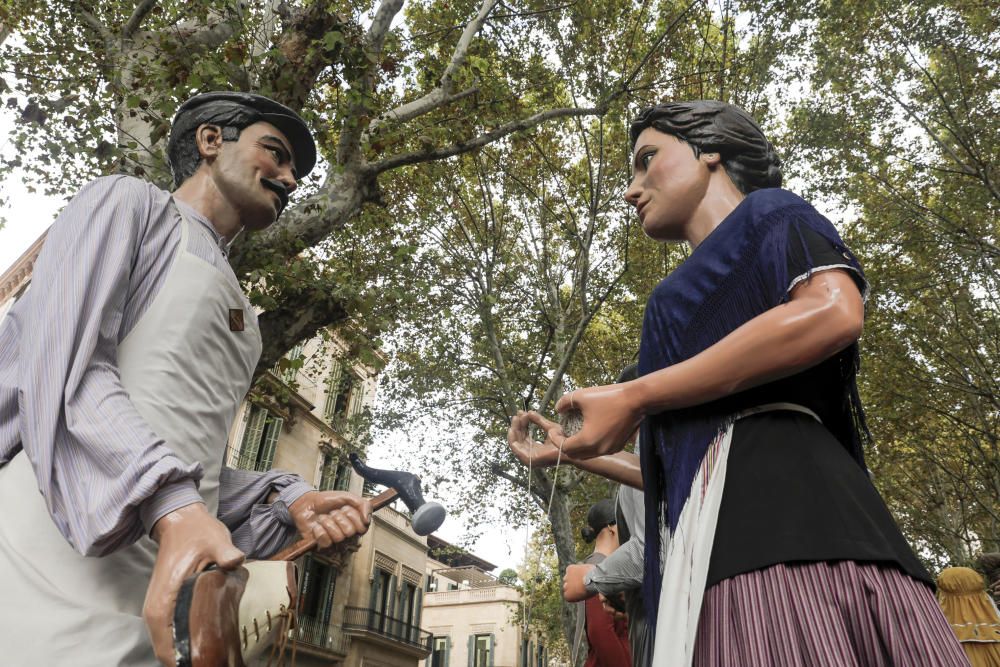 Los gigantes toman Palma