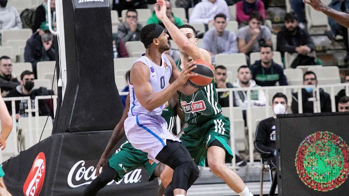 El Barça, en su visita al Panathinaikos