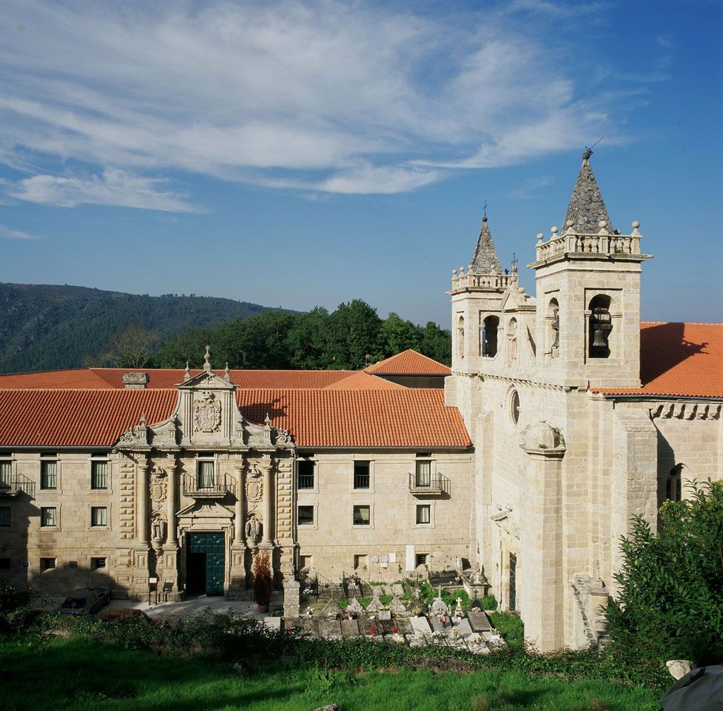 Exterior del Parador de Santo Estevo