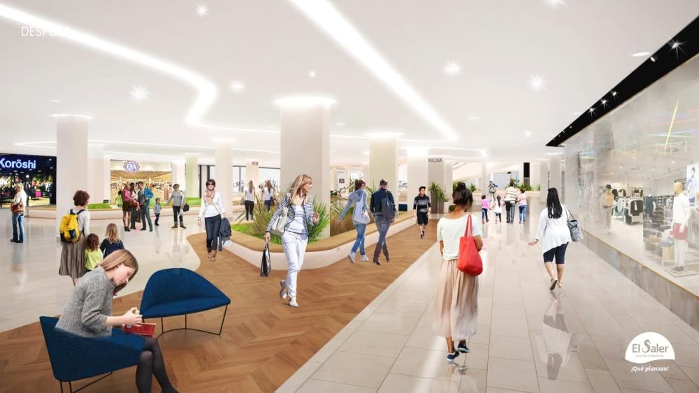 Así será el nuevo Centro Comercial El Saler tras su reforma