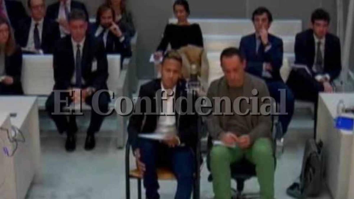 Neymar declaró ante la Audiencia Nacional