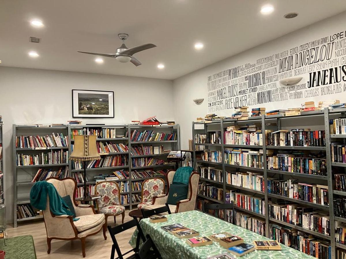 Interior de la librería The Secret Kingdoms, en Madrid.