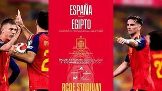 ¡Ya a la venta las entradas para el España-Egipto del RCDE Stadium!