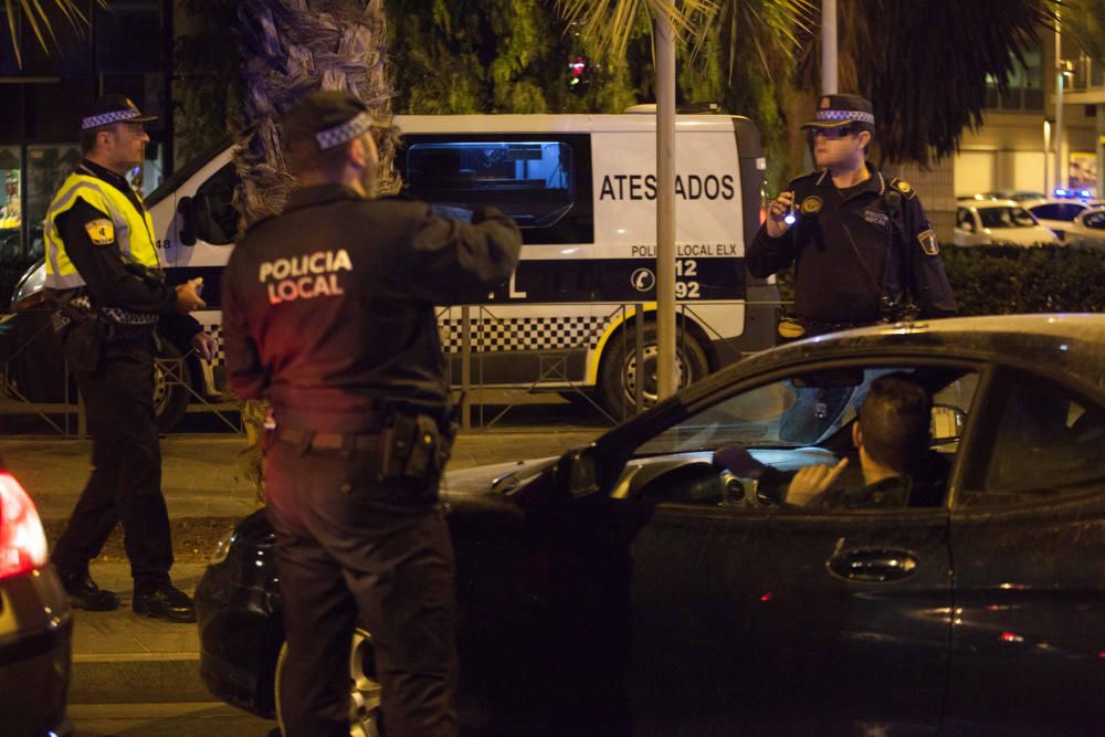 Controles de drogas en Elche