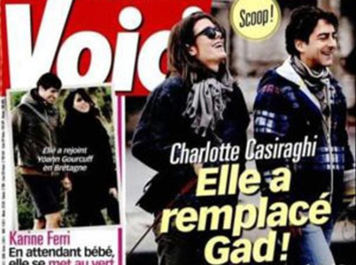 La revista ’Voici’ publica les imatges de Carlota Casiraghi passejant feliçment amb un cineasta italià.