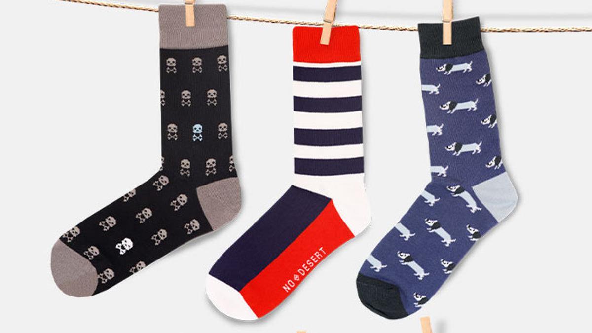 Hazte ya con la colección de calcetines Funny Socks,
con hasta seis modelos distintos.