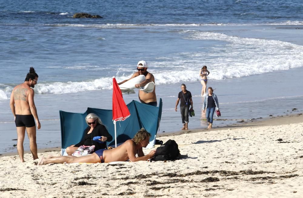 El calor vuelve a Vigo a las puertas de noviembre