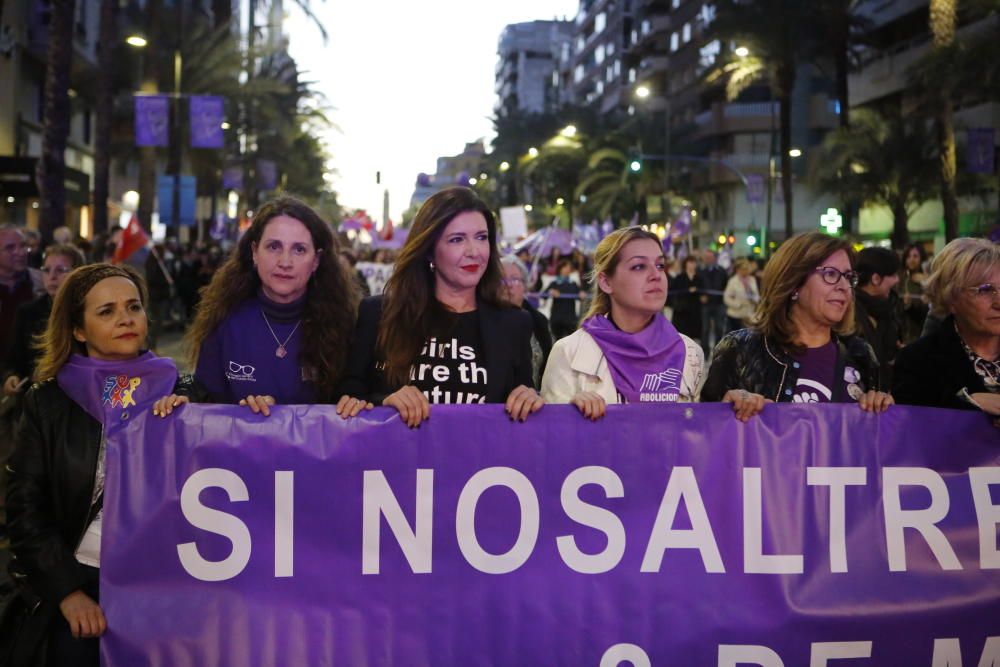 Manifestación del 8M en Alicante