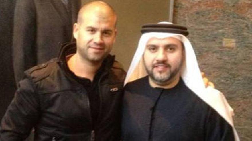 Sulaiman Abdul Al Fahim aparece a la derecha en esta fotografía. | Acfi Press