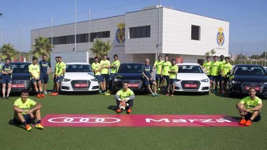 La plantilla amarilla conducirá Audi esta temporada