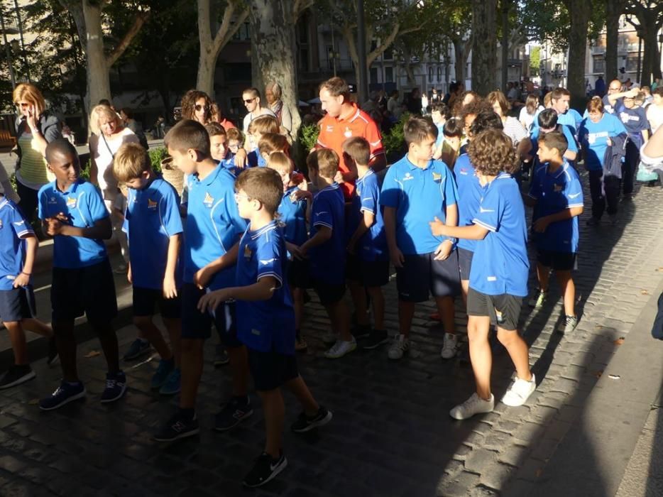 La flama dels Special Olympics arriba a Figueres