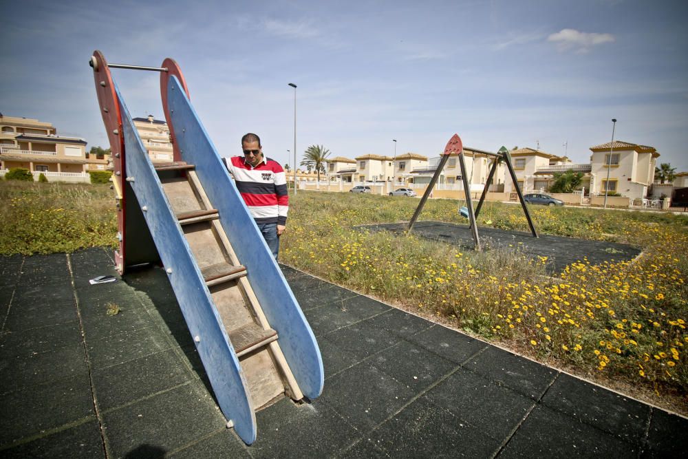 Graves deficiencias de seguridad en los parques in