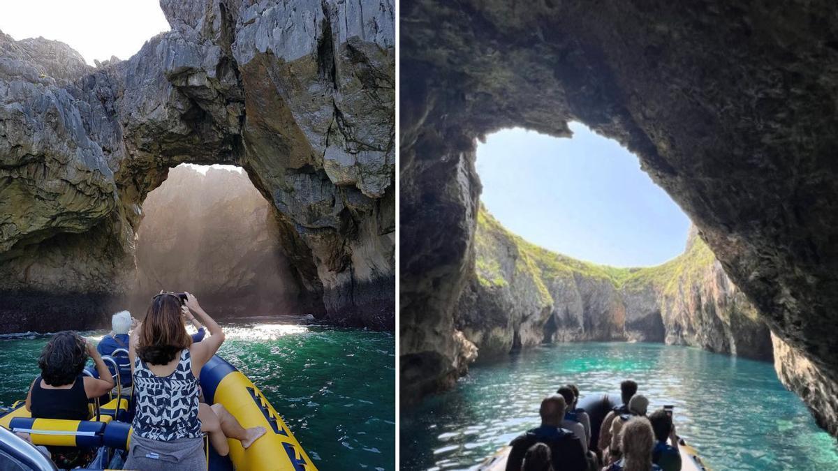 Las cuevas de los Acantilados del Infierno