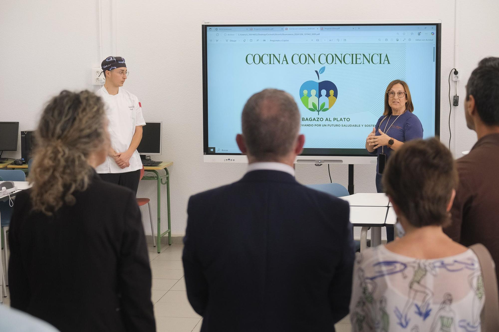 'Hostelería 5.0: Sostenibilidad y Digitalización' en el CIFP San Cristóbal