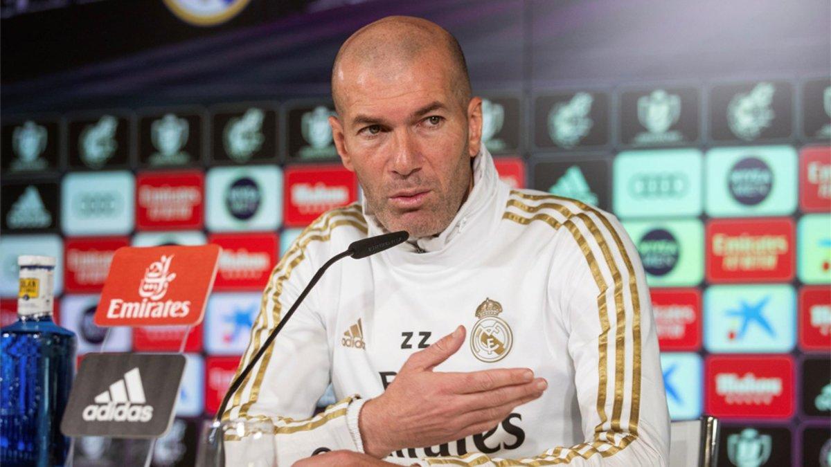 Zinedine Zidane habló en la previa del Real Madrid-Manchester City de la Champions 2019/20